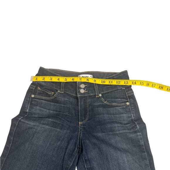 PAIGE Dark Blue Women's Boot Cut Jeans - Picture 5 of 6